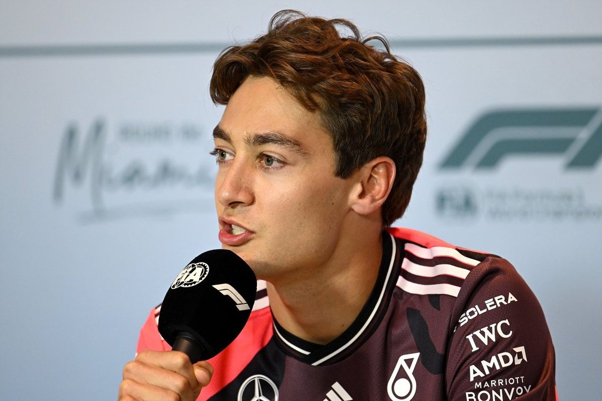 George Russell reacts to FIA president's swearing fine review