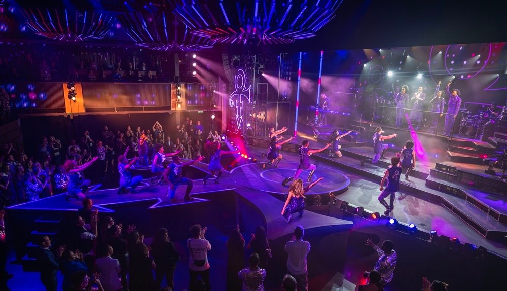 'Revolution: A Celebration of Prince' on the Norwegian Aqua. Photo courtesy of Norwegian Cruise Line Holdings.