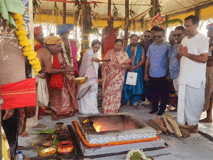 Bengal Digha Jagannath Dham Name Controversy | Odisha Puri Devotee | Protest in Odisha to name Digha temple Jagannathdham: Sand artist Sudarshan Patnaik said- Puri, other than Puri, wrong to name Dham elsewhere