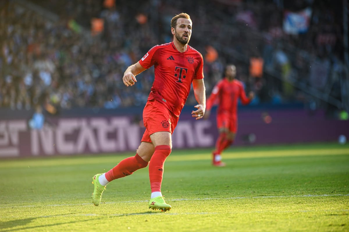 Bayern Munich striker Harry Kane