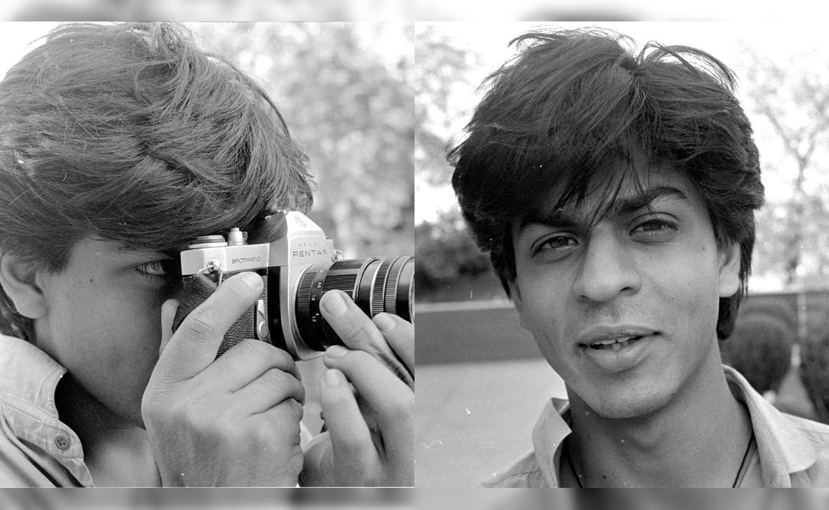 Shah Rukh Khan Looks Dapper In Unseen Pictures From Before He Hit Stardom