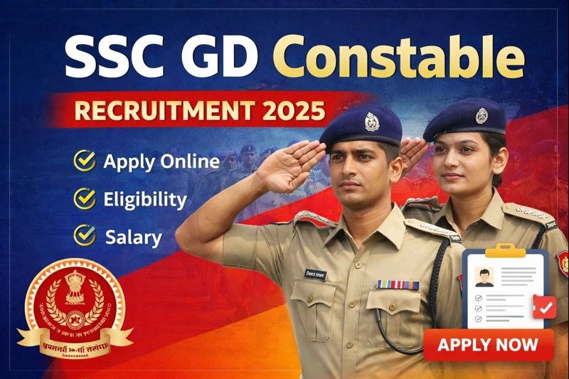 SSC GD Recruitment 2026 – Apply Online, Eligibility, Salary 20 ssc gd recruitment 2025