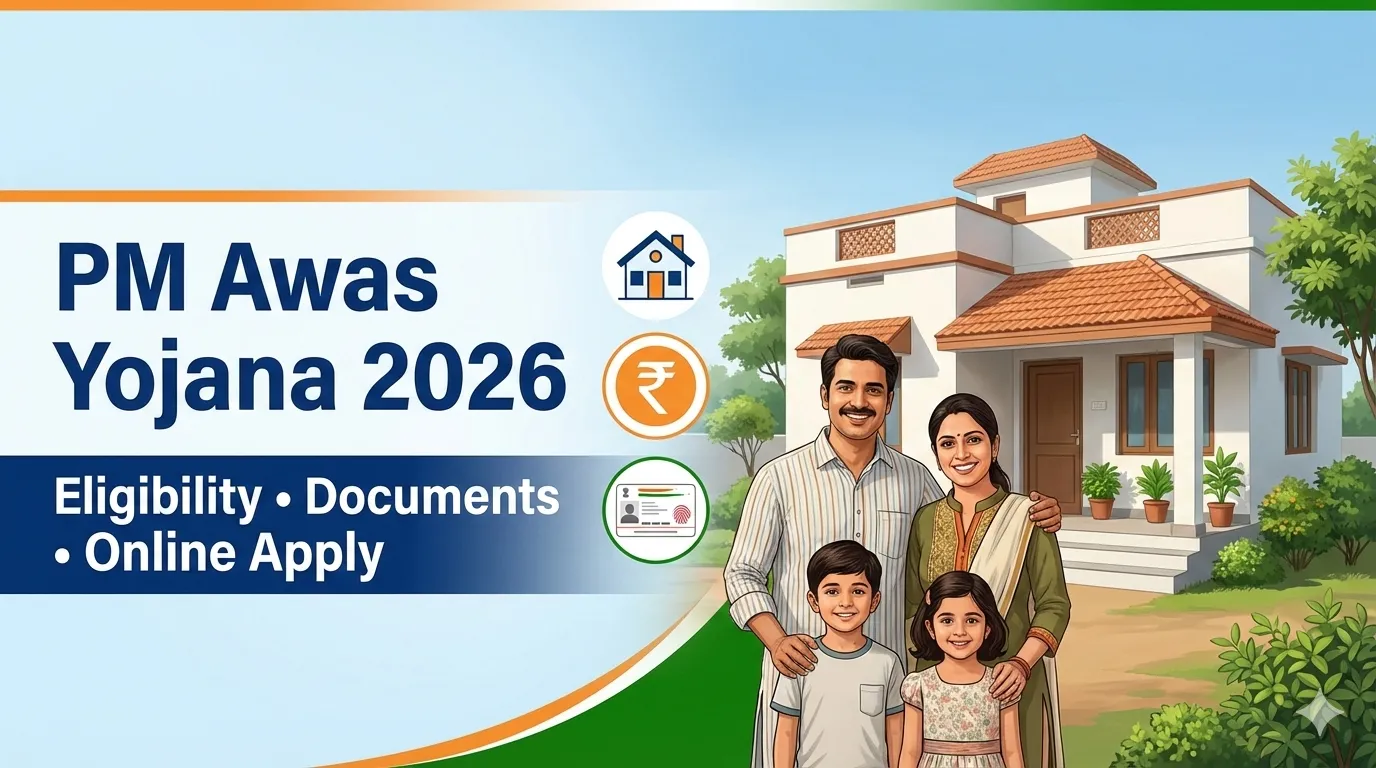 PM Awas Yojana 2026 – Eligibility, Documents & Online Apply Process 3 PM Awas Yojana 2026 eligibility documents online apply